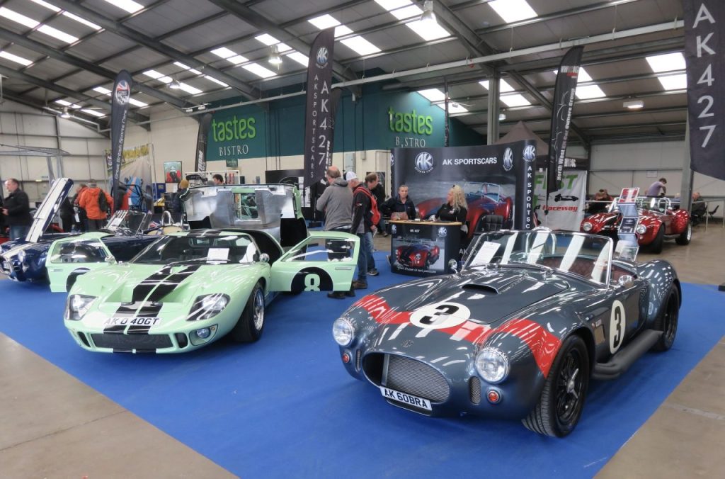 Newark Kit Car Show 2023 Wet & Wild. AK Sportscars